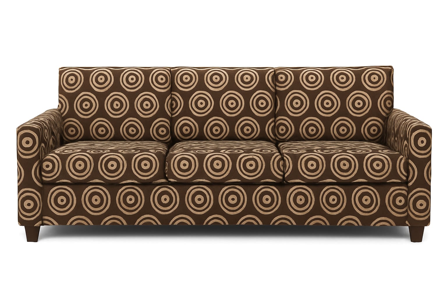 Retro Geo Pattern Sofa